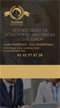 Mobile Screenshot of devenircoachseduction.com